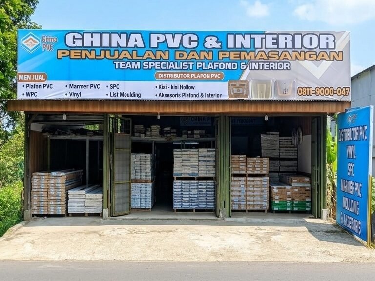 Toko Plafon PVC Cijeruk Bogor - Ghina PVC Interior Cihideung Cipelang 2