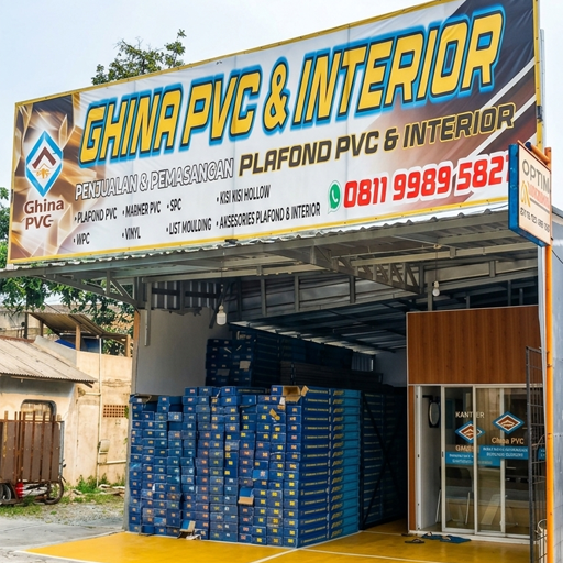 Ghina PVC Interior Rancabungur Bogor - Toko Plafon PVC Bogor Terlengkap, Terbesar, Termurah, dan Terpercaya
