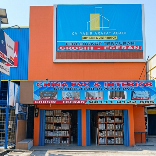 Ghina PVC Interior Leuwiliang Bogor - Toko Plafon PVC Bogor Terlengkap, Terbesar, Termurah, dan Terpercaya
