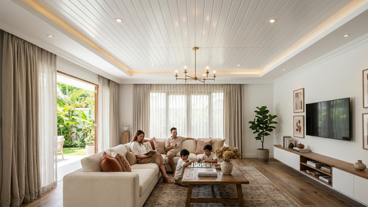 Plafon PVC Cipanas - Ghina PVC Interior - 08111999113 - 72 Grup PVC